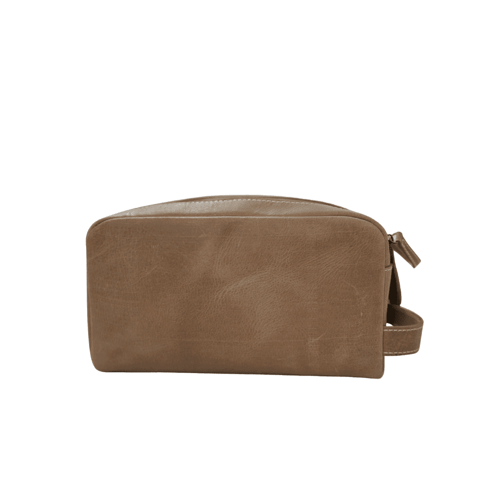 Walnut Elite Brown Toiletry Bag (2)